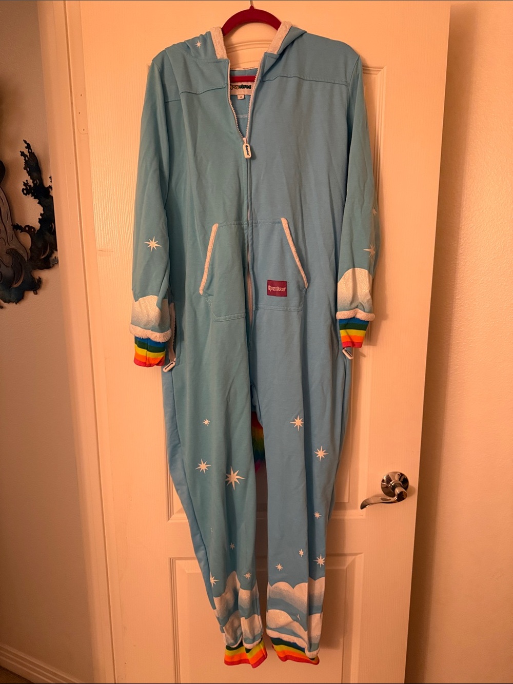 Typsy elves blue unicorn onesie